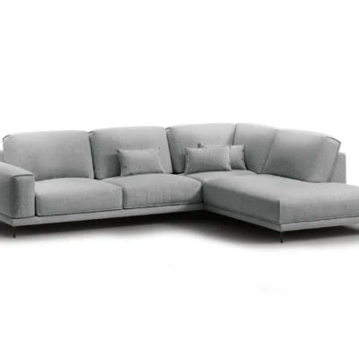BOHO comfortable corner sofa with ottoman — 2