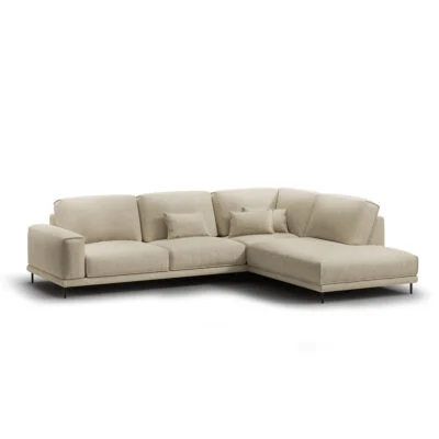 BOHO comfortable corner sofa with ottoman — 3